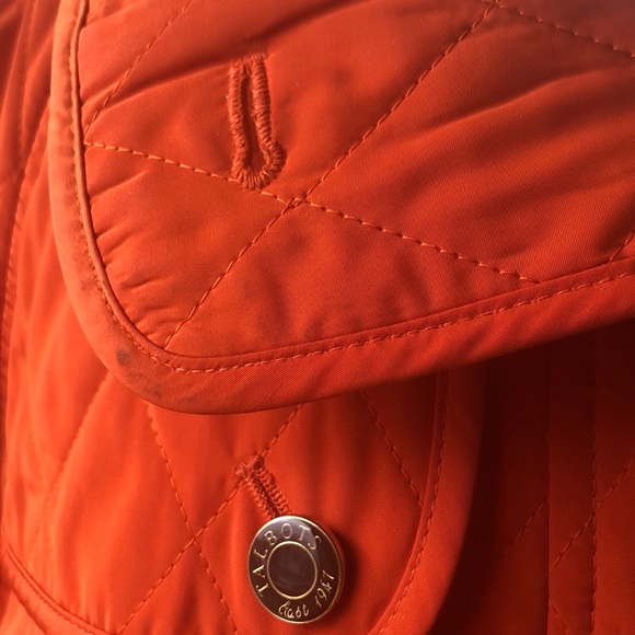 Orange Talbots Jacket, Size Large - Picture 5 of 8